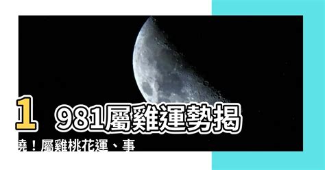 辛酉雞|【1981屬】1981屬雞帶你一秒看懂！五行缺什麼、運勢解讀一次。